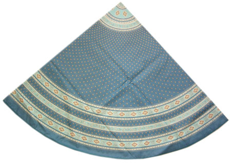 Round Tablecloth Coated (Esterel. Jade) - Click Image to Close
